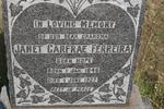 FERREIRA Janet Carfrae nee HOPE 1846-1927