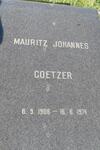 COETZER Mauritz Johannes 1906-1974