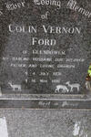 FORD Colin Vernon 1931-1991