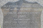 PERRY Elizabeth Johanna Stephina nee OOSTHUIZEN 1881-1945