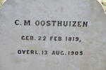 OOSTHUIZEN C.M. 1819-1905