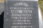 OOSTHUIZEN Anna Maria nee VAN DER MERWE 1878-1955