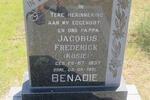 BENADIE Jacobus Frederick 1937-1991