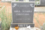BRITS Anna Susanna Christiana 1911-1988