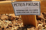 PAULSE Petrus 1965-2018