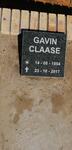 CLAASE Gavin 1954-2017