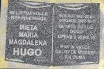 HUGO Mieta Maria Magdalena 1921-2002