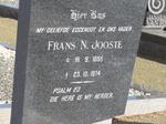 JOOSTE Frans N. 1895-1974