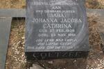COETZEE Johanna Jacoba Cathrina 1909-1961