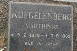KOEGELENBERG Marthinus 1879-1969