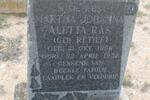 RAS Martha Johanna Aletta nee RETIEF 1868-1932