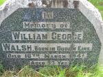 WALSH William George -1941