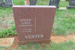 VENTER Johan Louis 1936-1992