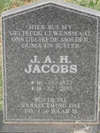 JACOBS J.A.H. 1923-2010
