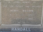 RANDALL Henry William 1952-1984