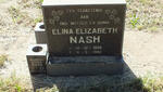 NASH Elina Elizabeth 1909-1982 :: NASH Martin Ryder 1940-2007