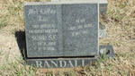 RANDALL Susie S.F. 1905-1995