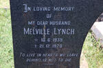 LYNCH Melville 1939-1978