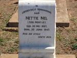 NEL Nettie nee NORTJE 1867-1947
