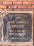 KRUGER Jacob Johannes 1897-1964