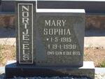 NORTJE Mary Sophia nee ELS 1915-1990
