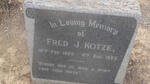 KOTZE Fred J. 1898-1953