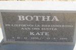 BOTHA Kate 1906-1996
