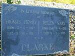 CLARKE Thomas Henry 1902-1963 & Helen Mary GANT 1901-1955