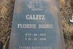 CALITZ Frederik Jakobus 1945-1998