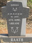RAATH Rita Ronel Lorraine 1941-1982