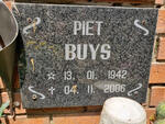 BUYS Piet 1942-2006