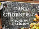 GROENEWALD Danie 1947-2009