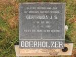 OBERHOLZER Gertruida J.S. 1913-1999