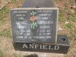 ANFIELD Ernest Henry 1913-1996 & Gertruida Maria 1919-1996
