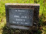 ROBERTS Anne Julie -1967