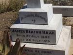 HAAK James Beaton 1885-1919