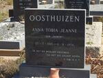 OOSTHUIZEN Anna Tobia Jeanne nee JOUBERT 1915-1974