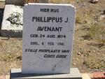 AVENANT Phillippus J. 1874-1961
