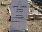 NIEHAUS Johanna Gertruida nee BOTMA 1874-1946