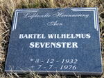 SEVENSTER Bartel Wilhelmus 1932-1976