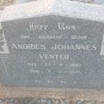 VENTER Andries Johannes 1882-1936