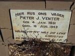 VENTER Pieter J. 1851-1943