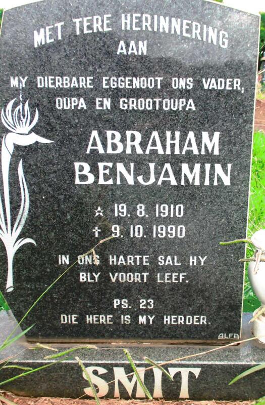 SMIT Abraham Benjamin 1910-1990