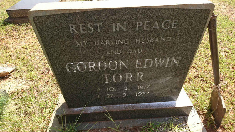 TORR Gordon Edwin 1917-1977