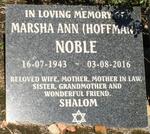 NOBLE Marsha Ann nee HOFFMAN 1943-2016