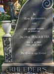 RHEEDERS Jacoba Magrietha 1902-1987