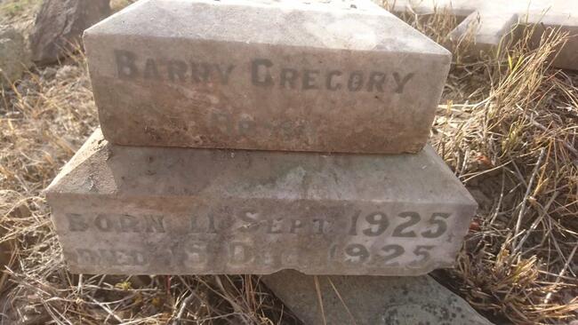 GREGORY Barry 1925-1925