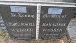 WEBBER Cedric Powell 1920-2002 & Joan Eileen 1922-2013 :: WEBBER David 1941-2011 :: SCHUMER Jennifer 1946-2011