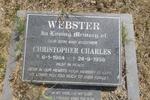 WEBSTER Christopher Charles 1984-1998