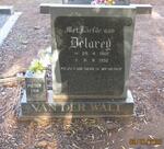 WALT Delarey, van der 1902-1992